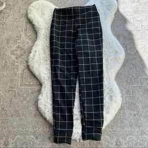 Striped stretchy pants